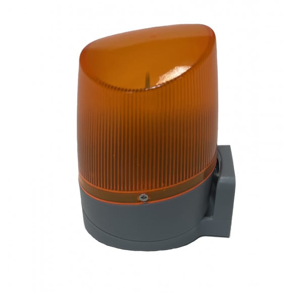 Лампа сигнальная оранжевая FURNITEH LED для ворот и шлагбаумов